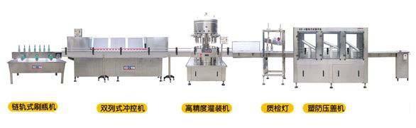 省心省力 沈阳灌装封口贴标产线 做到让你想不到