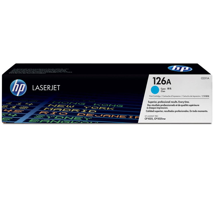 惠普（HP） CE311A 126A 青色硒鼓 适用于LaserJet CP1025 M175a M175nw M275 A4 5%覆盖率打印1000页