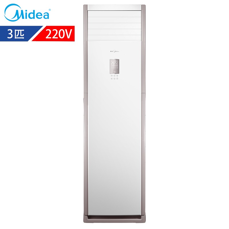 美的(Midea) KF-72LW/Y-PA400(D2) 空调 白色 单冷 3匹 立柜式 220V 二级 六年保修