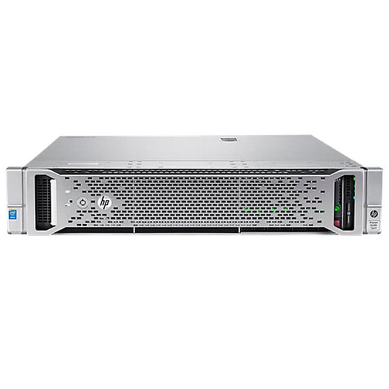 惠普服务器 HPE ProLiant DL388 Gen9 2*E5-2620v4 32G 5*600G SAS DVDRW 阵列卡 2*800W冗余电源 标配三年上门保修 黑色