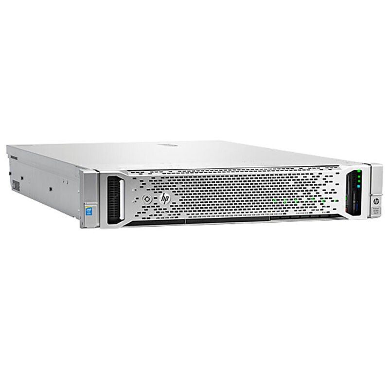 惠普服务器 HPE ProLiant DL388 Gen9 2*E5-2620v4 64G 5*1.2T SAS DVDRW 阵列卡 2*800W冗余电源 标配三年上门保修 黑色