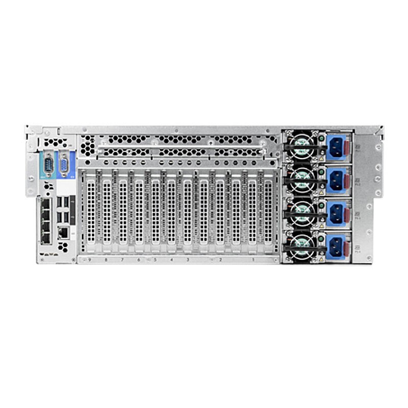 惠普（HP） HPE DL580 Gen9 服务器 2*4820v4/128G/2*300G SAS/P830i（2G缓存）/2*1200w铂金/4口千兆网卡/导轨