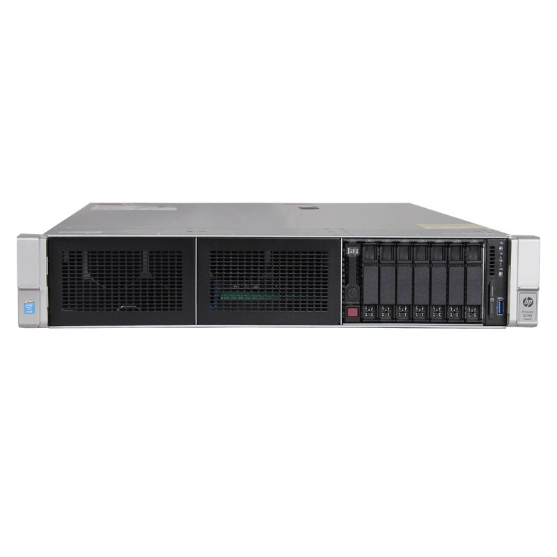 惠普（HP） DL388 Gen9 服务器 2*E5-2650V4/8*16G/6*1.2T SAS/2*480G固态/RAID 5/2*500W热插拔冗余电源/三年保