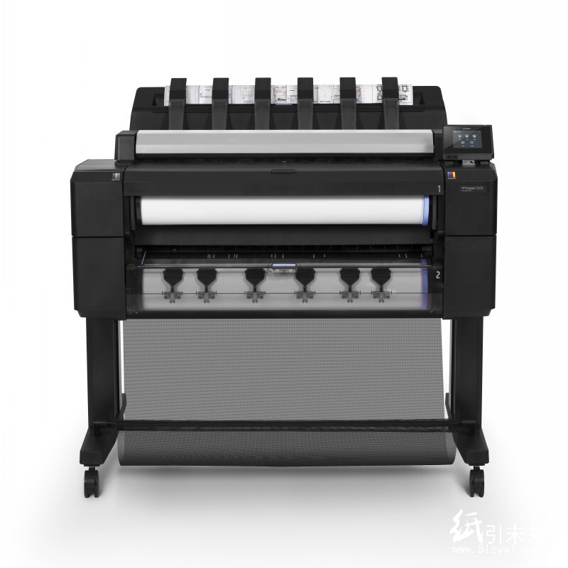 惠普（HP） DesignJet T2530 彩色喷墨 大幅面一体机 36英寸幅面 A0幅面 打印/复印/扫描 双滚筒6色输出 1年保修