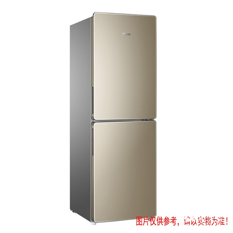 海尔（Haier）BCD-190WDGC 金色 两门冰箱 冷冻室70L 冷藏室120L 风冷式无霜 电脑温控 定频 二级 1年保修