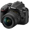 尼康（Nikon）D3400 单反数码相机 约2472万有效像素 3英寸液晶屏 自动对焦 无内置存储 含AF-P DX 尼克尔 18-55mm f/3.5-5.6G VR防抖镜头 含相机包 一年保修 黑色