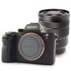 索尼（SONY）ILCE-7RM2/A7R2 全画幅微单相机 35mm全画幅CMOS传感器 约4240万有效像素 3英寸液晶屏 自动对焦 无内置存储 含FE 24-70mm F4 ZA OSS镜头 相机包 一年保修 黑色