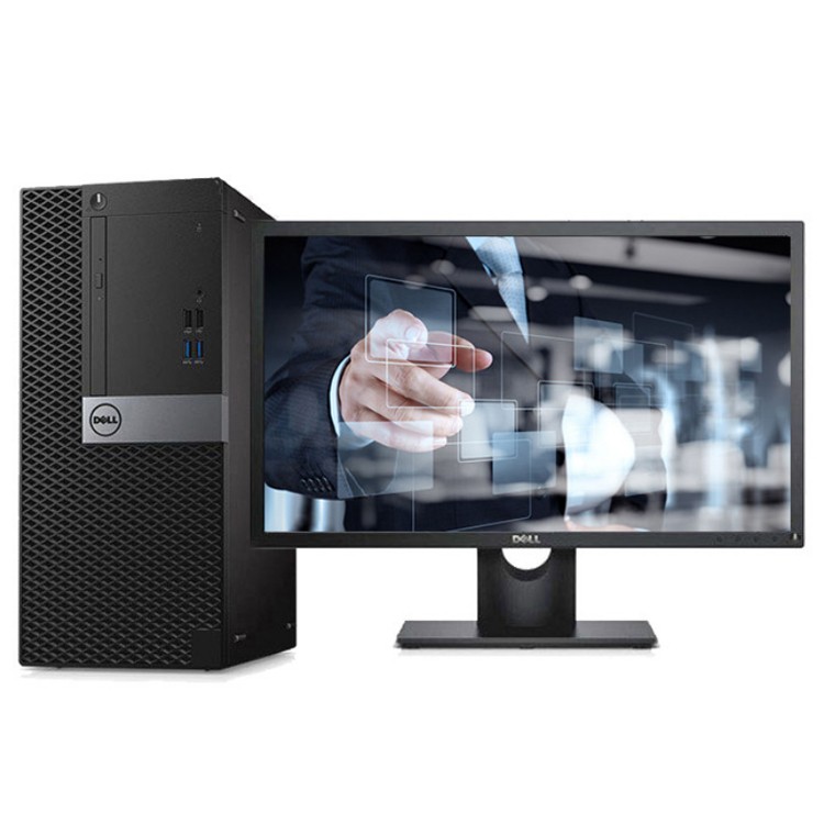 戴尔（DELL）OptiPlex 7050 Tower 240341 台式机电脑 I5-7500/8G/1TB+128G SSD/DVDRW/R5-430 2G/E2216H  21.5寸/无系统/3年保修