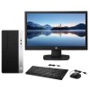 惠普（HP）台式电脑/HP ProDesk 400 G5 MT 酷睿I3-8100（3.6GHz 4核）/4G/500G HHD/DVDRW/无系统/19.5寸显示器/三年上门( HP ProDesk 400 G5 MT-N7010000059)