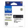 爱普生（EPSON）C13T01U180 01U 黑色打印机墨盒 适用于爱普生XP-15080 大容量 打印量约500页