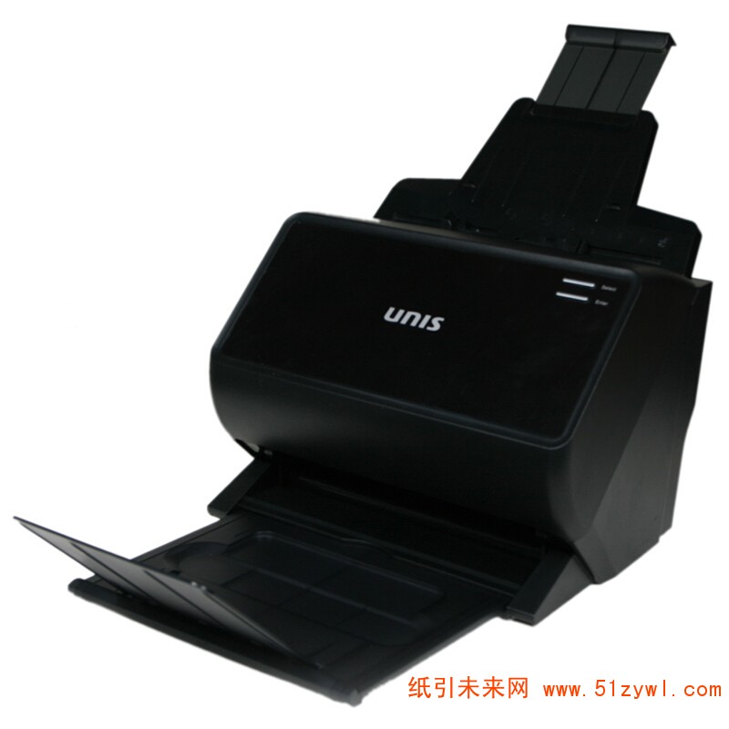 紫光（UNIS） Q300 A4幅面 速度30ppm/60ipm,200dpi 色彩彩色 48-bit/24-bit 灰度 16-bit/8-bit 黑白 1-bit 分辨率600*1200dpi 馈纸式扫描仪 是否双面自动：是 一年保修