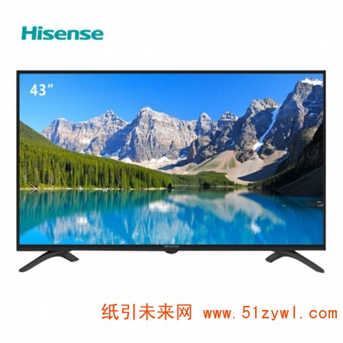 海信（Hisense）HZ43H35A 43英寸 全高清智能液晶平板电视 LED 有线&无线  黑色 含底座 一年保修