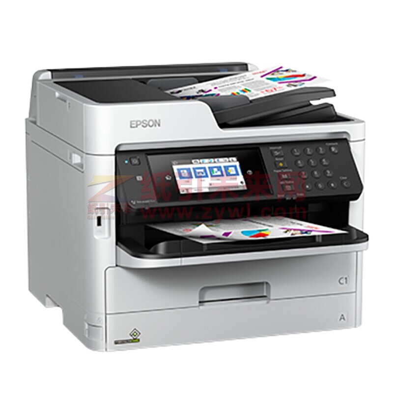 爱普生（EPSON）WF-C5790a A4彩色商用墨仓式多功能一体机(打印/复印/扫描/传真) 黑彩同速34页/分钟 4800*1200dpi 有线/无线 自动双面 适用T9481-T9484墨盒