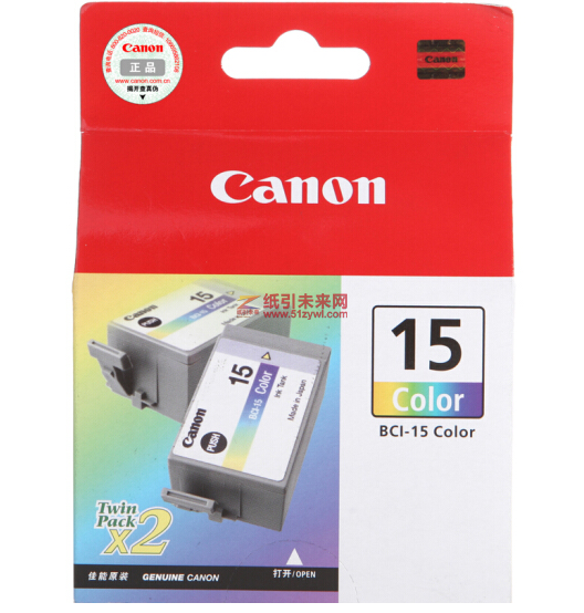 佳能（Canon） InkTank BCI-15 CLR 彩色墨盒 适用iP90v